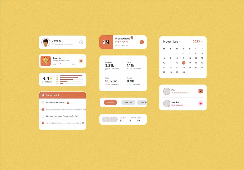 Expertises communication création de sites web stratégie digitale et marques inpact agency